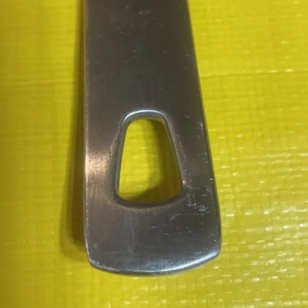 Williams-Sonoma 18/10 Stainless Steel Solid Serving Spoon Cutout Hanging Handle